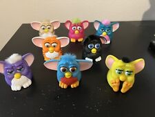 Vintage Lot of Furbies, McDonaldads Give always, Multi Colors, Lot of 8 picture