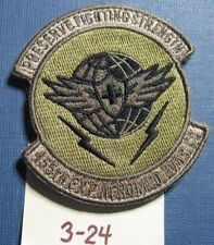 USAF AIR FORCE Patch 455th EXPEDITIONARY AEROMED EVAC SQUADRON Hook loop  Iraq picture