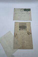 1896 GRADUATION ANNOUNCEMENT | SCARCE | WITH ENVELOPE picture