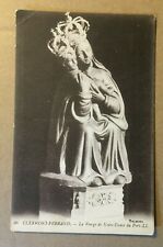 VINTAGE POSTCARD THE VIRGIN OF OUR LADY OF THE PORT, CLERMONT-FERRAND, FRANCE picture