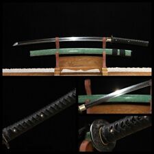 Japanese Sword Samurai Katana Very Sharp Clay Tempered T10 Steel Blade Full Tang picture