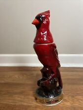 Vintage 1968 Jim Beam Trophy Series Male Cardinal Decanter Nice Empty picture