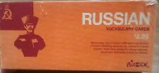 Russian Vocabulary Flash Cards Vintage 1000pc Set Vis-ed  picture