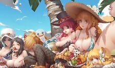 One Piece Anime Cute Girls TCG Playmat & mousepad picture