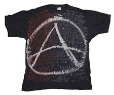 Anarchy – Rare Vintage T-shirt featuring several Anarchy quotes by 4 writers. picture