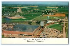 Fremont Nebraska NE Postcard Aerial View Of Geo A. Hormel And Company c1960's picture