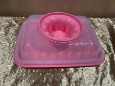 Tupperware New JUMBO n UNIQUE Soft Candy Color PINK Jel-Ring Dome Mold picture