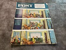 OCTOBER 24 1953 SATURDAY EVENING POST vintage magazine Daughter Dating picture