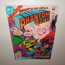 The Phantom Zone #4 (of 4) Fine 1982 DC picture