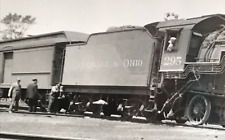 Chesapeake & Ohio Railway Railroad CO C&O #295 4-4-2 Locomotive Photo Peru IN picture