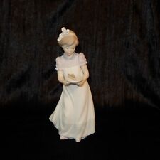 LLADRO Happy BIRTHDAY Cake 5429 Girl Matte Finish Porcelain PERFECT Spain picture