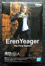 Eren Yeager Figure Attack on Titan (Final Season) Eren Jaeger Statue Banpresto picture