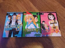 Nisekoi English Manga Vol 1-3 English Lot Set Naoshi Komi Viz Media Shonen Jump picture