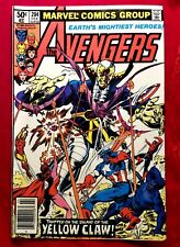 1980 The AVENGERS #204 NEWSSTAND Yellow Claw Cover App 80s vtg Comic Thor picture