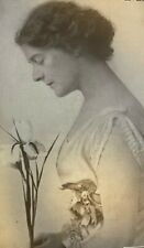 1906 Vintage Magazine Illustration Actress Helena Byrnes picture