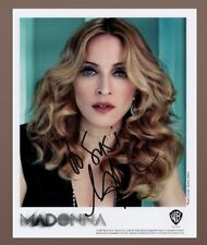 MADONNA SIGNED AUTOGRAPHED 8X10 WARNER BROS PROMOTIONAL PHOTO PSA/DNA COA picture
