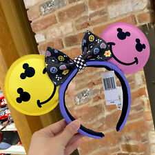 Disney~Parks Loungefly Mickey Mouse Y2K Ears Collection Edition Headband US picture