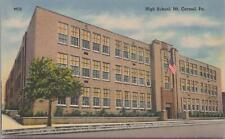Postcard High School Mt Carmel PA  picture
