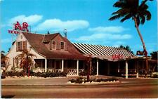 POMPANO BEACH?, FL Florida     PAL'S  RESTAURANT   c1950s   Roadside   Postcard picture