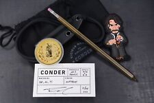 Custom Conder John Wick No. 2 Pencil Brass /Ti Hex Body -JW Pkg. COA picture
