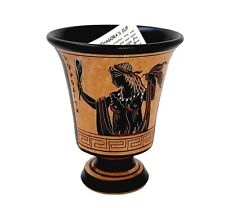 Pythagorean cup,Greedy Cup 11cm,Black figure Pottery,Shows Goddess Aphrodite picture