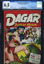DAGAR DESERT FOX #14 (#1) - CGC-6.5, OW - Fox - Kamen - Bondage cover Golden Age picture