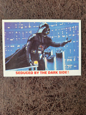1980 Burger King The Empire Strikes Back Card Seduced By The Dark Side picture