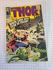 The Mighty Thor #132 Vintage Marvel Comics Silver Age 1st Print Damage picture