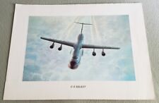 Vintage AIR FORCE C-5 GALAXY PRINT by KEITH FERRIS 17