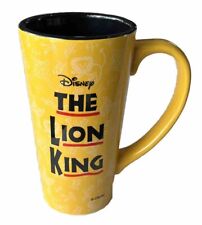Disney The Lion King Broadway Musical Yellow & Black 6” 16oz Coffee Latte Mug picture