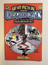 Underground Classics #1 Fabulous Furry Freak Brothers #0 RIp Off Press picture