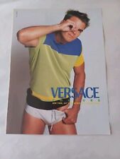 Versace Lot Of 7 Original Mens Underwear Ads picture