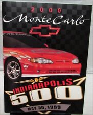 2000 Chevrolet Monte Carlo - 1999 Indy 500 Pace Car Press Kit Jay Leno Driver picture