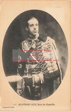 Spanish Royalty, Spain King Alfonso XIII, Rey de Espana, Kaulak No 123 picture