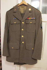 WW2 army 20th class A air corps tunic and pants Sargent picture
