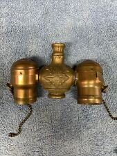 Antique Benjamin Dual Socket Lamp For Parts Or Restoration picture