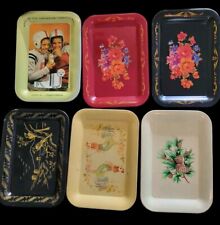 6 Different Wheeling Steel Yorkville Ohio Tip Trays By Harville From Ductillite picture