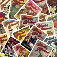 Wonder Woman Comic Book STICKER set 40 Comic Book Sticker Set Waterproof Sticker picture