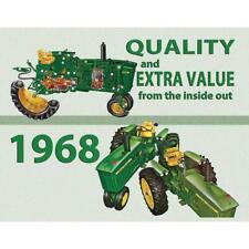 2024 Vintage John Deere 12 Month Calendar Featuring Tractors from 1968 picture