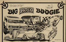 Rust Peddlers Big Iron Boogie Dave Bell Art Swap Meet Vintage Print Ad 1980 picture