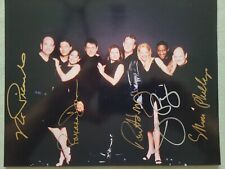 Star Trek Voyager 8x10 Color Photo Signed by 5 Cast Members Picardo Dawson Ryan picture