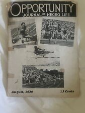 Rare Opportunity Journal of (Negro Life  Cover 1936 Olympic Athletes/Jesse Owens picture