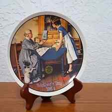 Limited Edition Norman Rockwell Mother's Day 1983 Collectible Art Plate COOL picture