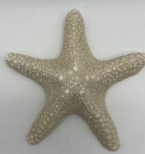 Faux Starfish Wall Art 7 Inches Natural Looking Molded Cement Handmade picture