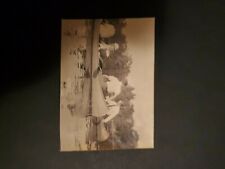 Original Vintage 1910s 2.25 x 3.25 Photo - FAMILY CANOEING NEAR TROY NEW YORK  picture