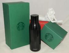 Starbucks ~ Shiny Black - Vacuum Insulated Cold Water Bottle 20 oz *BRAND NEW picture