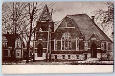 Earlville Illinois IL Postcard Methodist Episcopal Church Exterior Scene 1907 picture