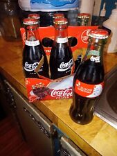 1991 coca cola classic seasons greeting commemorative bottle 6pk Unopened picture