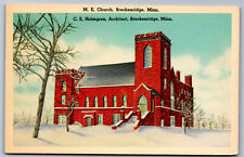 Postcard MN M. E. Church Breckenridge Campbell Heating Des Moines Minnesota V8 picture