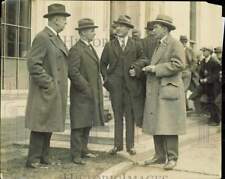 1925 Press Photo Donald MacMillan & Group Calling on Coolidge at White House picture